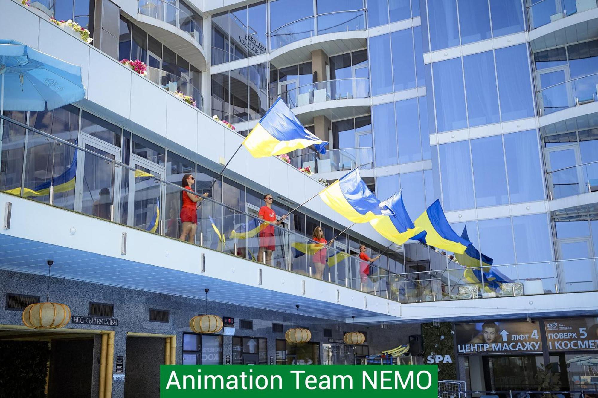 Nemo Hotel Resort & Spa Odessza Kültér fotó Animation Team NEMO