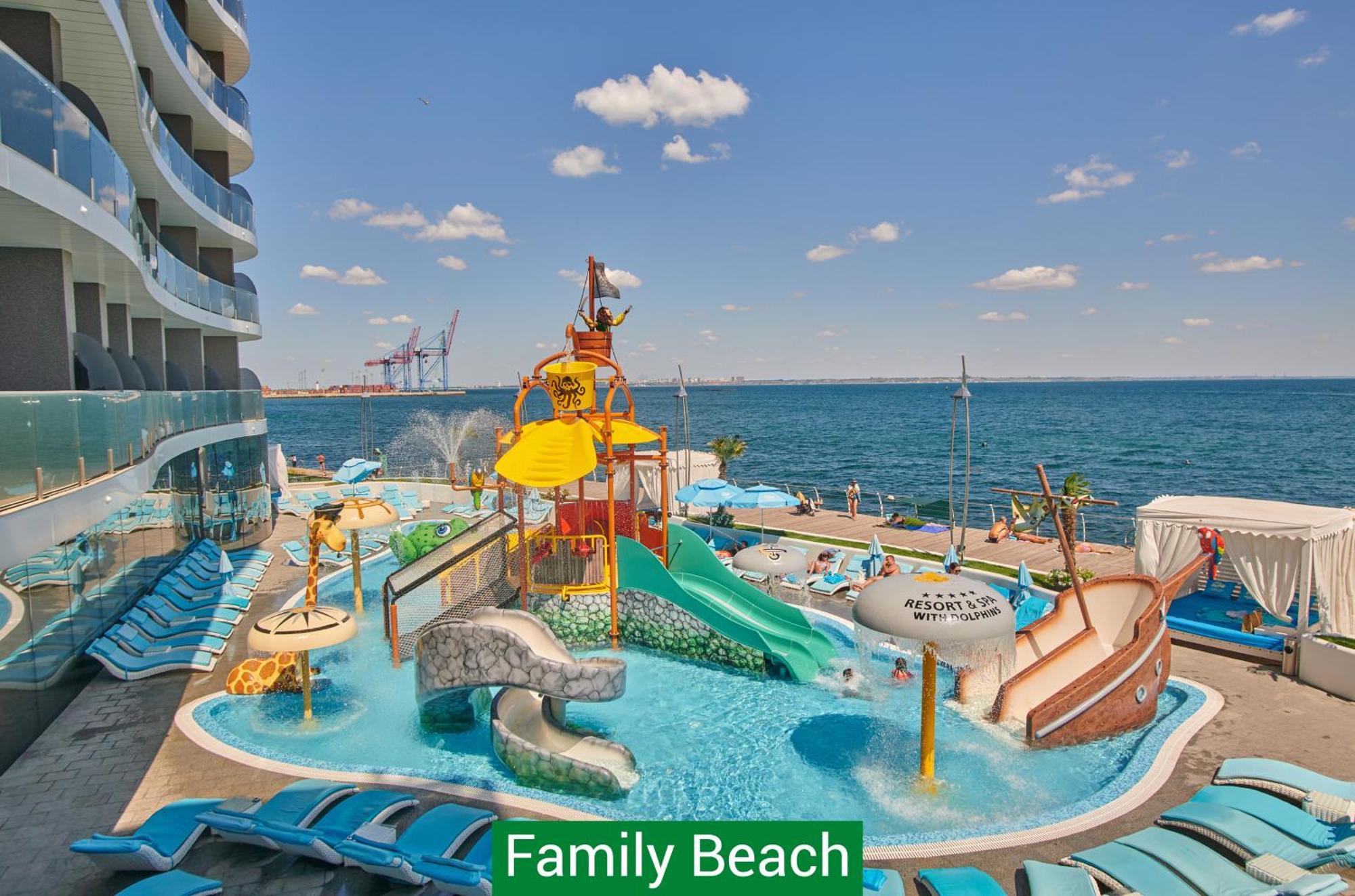 Nemo Hotel Resort & Spa Odessza Kültér fotó Family Beach